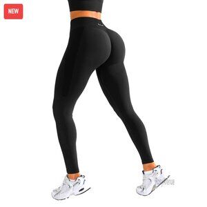 High Waist Tummy Control Leggings Butt Lifting Seamless Workout Activewear